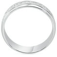 thumbnail image 2 of Pompeii Mens Diamond 3/8ct Eternity Ring Wedding Band 14k White Gold 7mm Lab Grown (FG,VS), 2 of 3