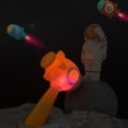 thumbnail image 3 of Rocket Hammer Toy Fun Ergonomic Handle Educational Flash Light Kid Hammer Toy for Baby Boys, 3 of 8