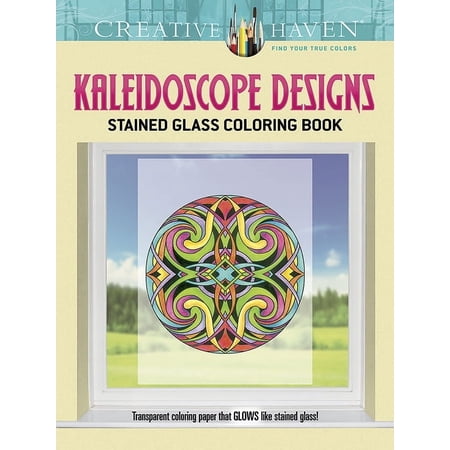 Adult Coloring Books: Art & Design Creative Haven Kaleidoscope Designs Stained Glass Coloring Book (Paperback)