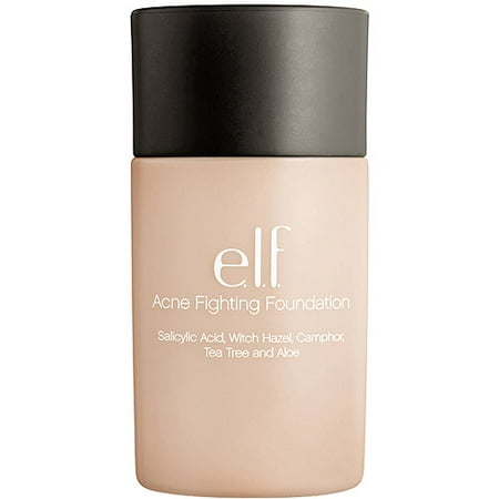 e.l.f. Studio Acne Fighting Foundation, 83127 Ivory, 1 fl oz
