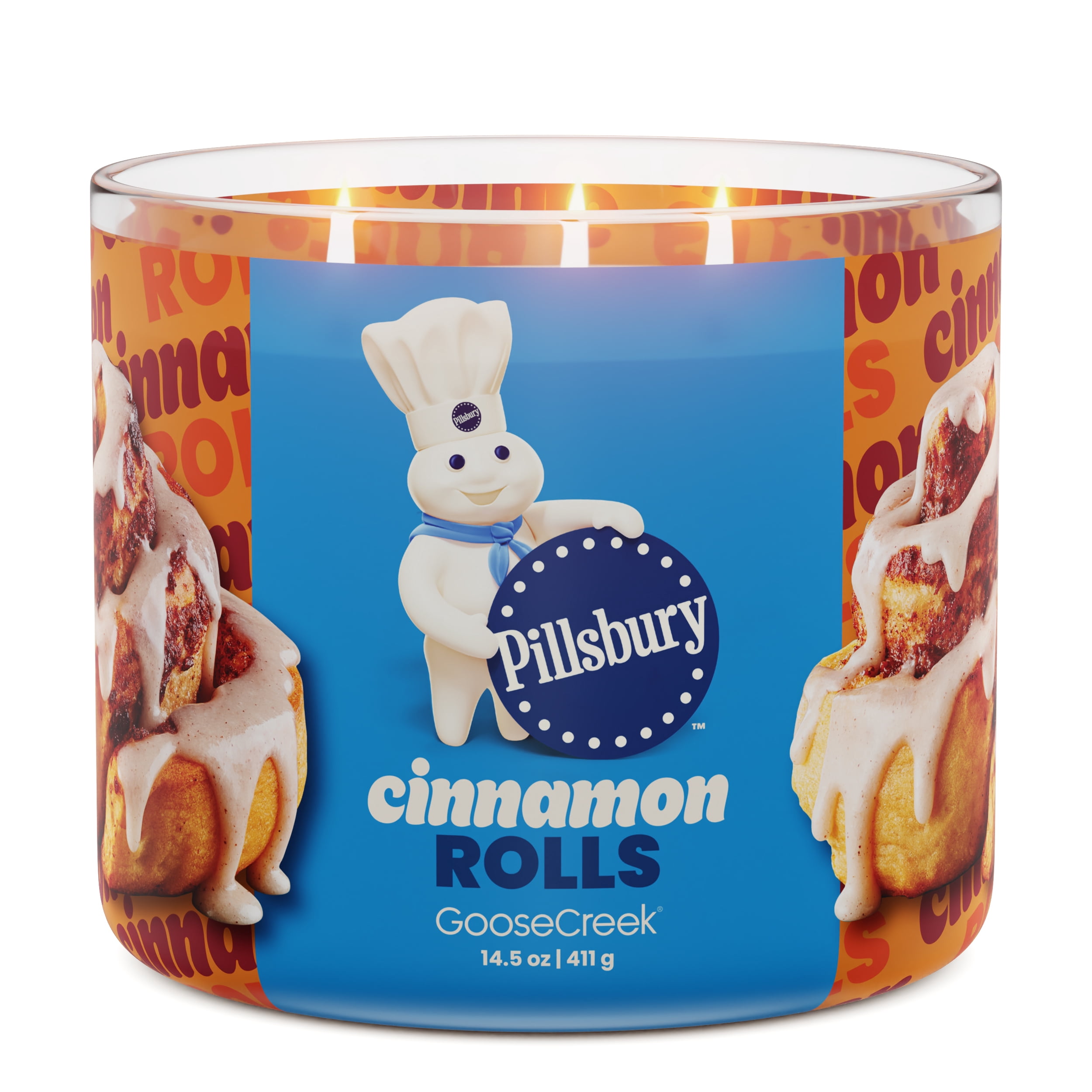 Goose Creek 3-Wick Pillsbury Chocolate Chip Cookie Dough Scented