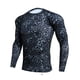thumbnail image 4 of Eigraketly Camisa delgada deportiva de manga larga de estilo informal de diseño Simple para hombre, camisetas estampadas de poliéster con cuello Uniforme atlético Florales L Eigraketly OD028984-10, 4 of 6