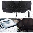 thumbnail image 1 of Parasol de coche, parabrisas de coche, parabrisas de parasol de coche de 145*79 cm, parasol de coche con bloque UV, parabrisas de paraguas, parabrisas plegable Vhermosa LKX-0900, 1 of 4