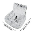 thumbnail image 2 of Gumesh Plush Dog Car Seat , Comfortable & Easy to Clean Pet Travel Bed for Medium Small Dogs, 2 of 5
