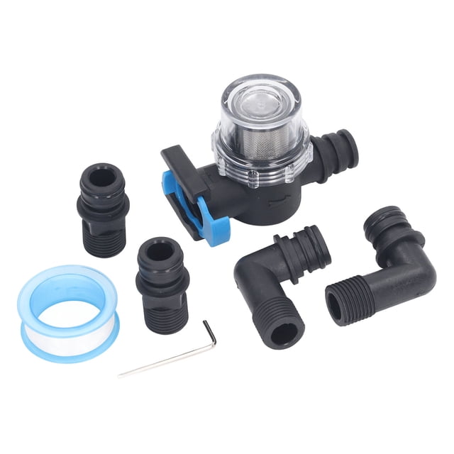 Bomba De Transferencia De Agua Con Bomba De Diafragma De 12 V CC, 20,8 L, 5,5 GPM, 70 PSI, Bomba De Agua Autocebante, Bomba Elevadora De Presión De Agua, Bomba Rociadora, Bomba De Agua Eléctrica Con I