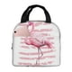 thumbnail image 1 of Easygdp Flamingo Bolsa Térmica Premium - Tela Oxford Impermeable, Gran Capacidad, Bolsillo Frontal, Unisex para Trabajo, Escuela, Actividades al Aire Libre y Picnics, 1 of 8
