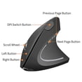 thumbnail image 2 of Wireless Right Hand Vertical Mouse Ergonomic Gaming Mouse 2.4g Usb Wrist Healthy Mice Mause For Pc Computer, 2 of 3