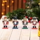 thumbnail image 3 of Figurita de Cascanueces,Cascanueces estatuilla adornos de decoración de Navidad,Decoración de escritorio de estatua de títeres de cascanueces de 16 cm,Figura de cascanueces de Navidad, 3 of 7