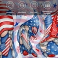 thumbnail image 6 of 4th of July Cloth Napkins, USA Flag Gnomes Independence Day Blue Red Washable and Reusable Dinner Napkins Set of 6, Table Napkin for Kitchen Party Birthday Wedding Hotel Housewarming 20"x20", 6 of 9