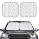 thumbnail image 2 of Fotbe Elegant ice skates snowflakes Juego de 2 Piezas de Parasoles para Parabrisas | Bloqueador Solar para Auto | Accesorios Plegables para Protección Solar Interior-Medium, 2 of 6