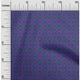 thumbnail image 1 of oneOone Cotton Silk Fabric Floral Mandala Block Printed Craft Fabric BTY 42 Inch Wide, 1 of 4