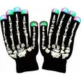 thumbnail image 1 of Guantes de esqueleto, guantes LED, guantes iluminados, juguete mágico con luz para dedos, 1 of 5