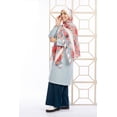 thumbnail image 2 of Estabraq Lady Women Handmade Printed Chiffon Scarf (Hijab) with Abstract Plaid Design Digital Prints, 2 of 2