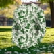thumbnail image 4 of Ceisia Men's Loose Fit Waffle Knit Sweatshirt - St. Patrick's Day Doodle Art Festive Print Green M Gifts, 4 of 5