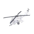 thumbnail image 1 of BELOVING Aircraft Helicopter Toy Model Desktop Decor Pull Back Airplane Toy White, 1 of 10