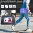 thumbnail image 2 of Dteck for Samsung Galaxy Tab A9+ Plus Case 11" 2023,Heavy Duty Shockproof Protective Case with Shoulder Strap,Built-in Kickstand Sturdy Rugged Galaxy A9 Plus Tablet Case SM-X210/X216/X218,Blue+Red, 2 of 5