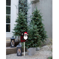 thumbnail image 3 of Eveokoki Christmas Decorations Outdoor Yard Signs - All Is Bright Aluminum Signs with Stakes for Winter Holiday Christmas Outside Yard Pathway Lawn Decor Supplies, 3 of 5