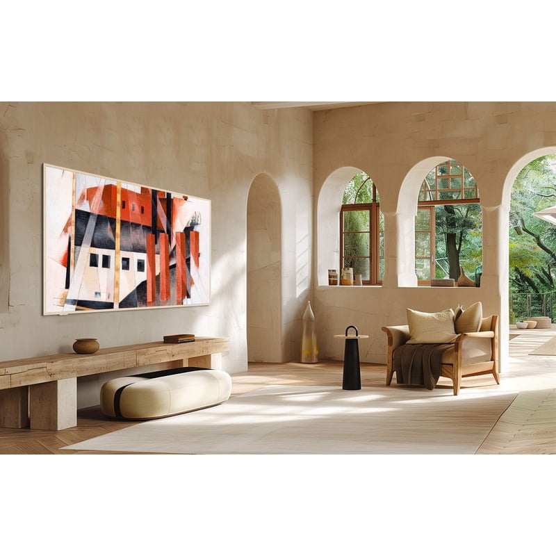 TCL 65" Class NXTVISION TV QLED 4K Smart Google TV and Flush Wall Mount (NEW 2024) - Art TV, Matte Anti-Glare Screen, 120Hz - 65A300W gallery view