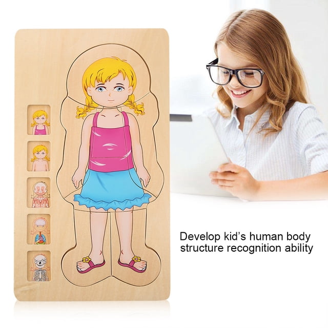 Juguete De Ladrillo, Juguete De Ladrillo Multicapa De Madera, Juguete Inteligente Duradero Para Niñas Escuela Para Niños En Casa