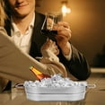 thumbnail image 4 of CRILSTYLEO Cubeta De Acero Inoxidable Para Hielo Y Para Uso En Fiestas Y Restaurantes, 4 of 7