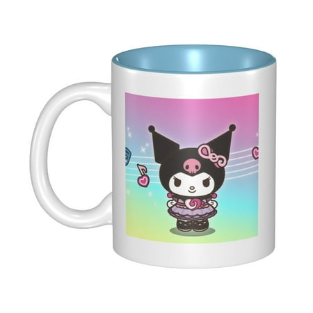 

Kuromi Coffee Tea Ceramic Mug Office Work Cup Gift