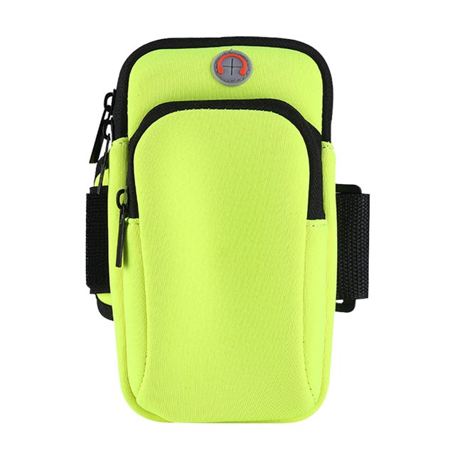Sywqhk Bolsa de brazo para teléfono para deportes al aire libre, para hombres y mujeres, bolsas para soporte de teléfono para correr (verde) Sywqhk Alta Calidad