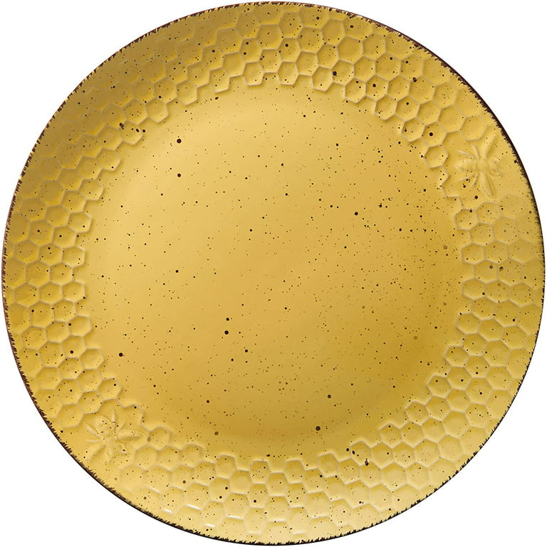 Pfaltzgraff® Bumblebee Yellow 16-Piece Dinnerware Round 