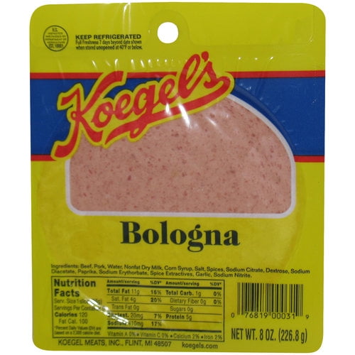 Koegel's Bologna, 8 Oz.