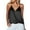 Black, variant on Ekouaer Women's Silk Satin Camisole Tank Tops V Neck Sleeveless Spaghetti Straps Blouse Casual Racerback Shirt