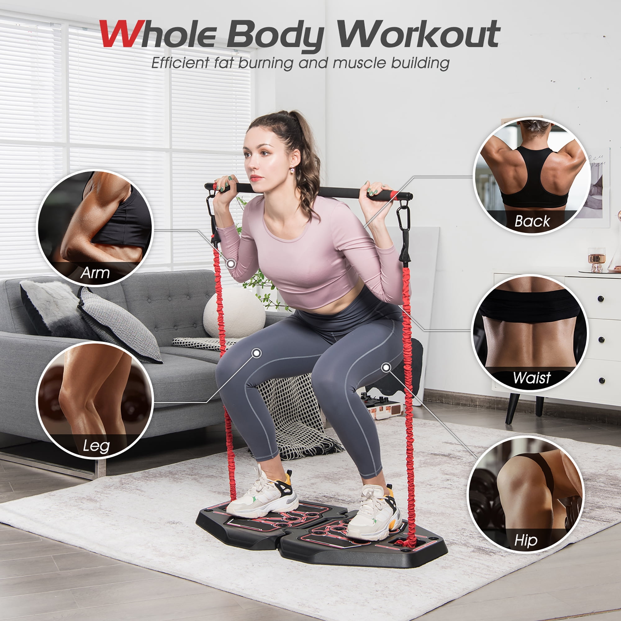  Home Workout Equipment for Women. Home Gym Equipment. Home  Exercise Equipment Women. Portable Workout Home. Total Body Workout. Travel  Gym. Crossfit Equipment. Home Fitness Equipment