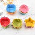 thumbnail image 2 of 7pcs/set Silicone Molds for Muffins, Round Muffin Baking Molds B 7PCS, 2 of 5