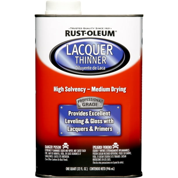 RustOleum Automotive Low VOC Professional Lacquer Thinner , 1 Qt
