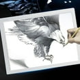 thumbnail image 1 of Rechargeable A4 Tracing LED Copy Board Light Box,Slim Light Pad, USB Power Copy Drawing Board Tracing Light Board For Artists Designing, Animation, Sketching, 1 of 5