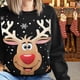 thumbnail image 1 of Navidad nueva sudadera familiar suéteres de Navidad madre padre hija hijo traje a juego mujeres hombres pareja Jersey niños Tops, 1 of 4