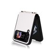 thumbnail image 5 of For Samsung Galaxy Z Flip3 5G Carbon Fiber Texture Shock-proof PU Phone Case, 5 of 9