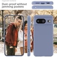 thumbnail image 7 of KOMI Silicone Case for Google Pixel 8 5G, Shockproof, DustProof - Grey, 7 of 7