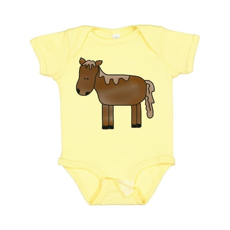 

Inktastic Horse Gift Baby Boy or Baby Girl Bodysuit