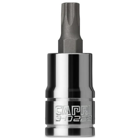 UPC: 0886352302289 | Capri Tools T40 Star Bit Socket  3/8-Inch Drive