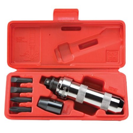 tekton 2905 3/8-inch drive manual hand impact driver set, 7-piece