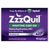 ZzzQuil, Nighttime Sleep Aid , 25 mg Diphenhydramine HCl, #1 Sleep-Aid Brand, Non-Habit Forming 48 LiquiCaps