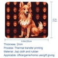 thumbnail image 5 of Dog Square Desk Mat Mousepad, 8.3x9.8 Inch Non-Slip Rubber Bottom, Printed Gaming Mousepad for Office and Gaming, 5 of 6
