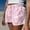 Pink, variant on HAIJIE Women Swim Shorts Relaxed Fit High Waist Casual Womens Board Shorts for Girlfriend High Waist Loose Fitting Liner Upf50