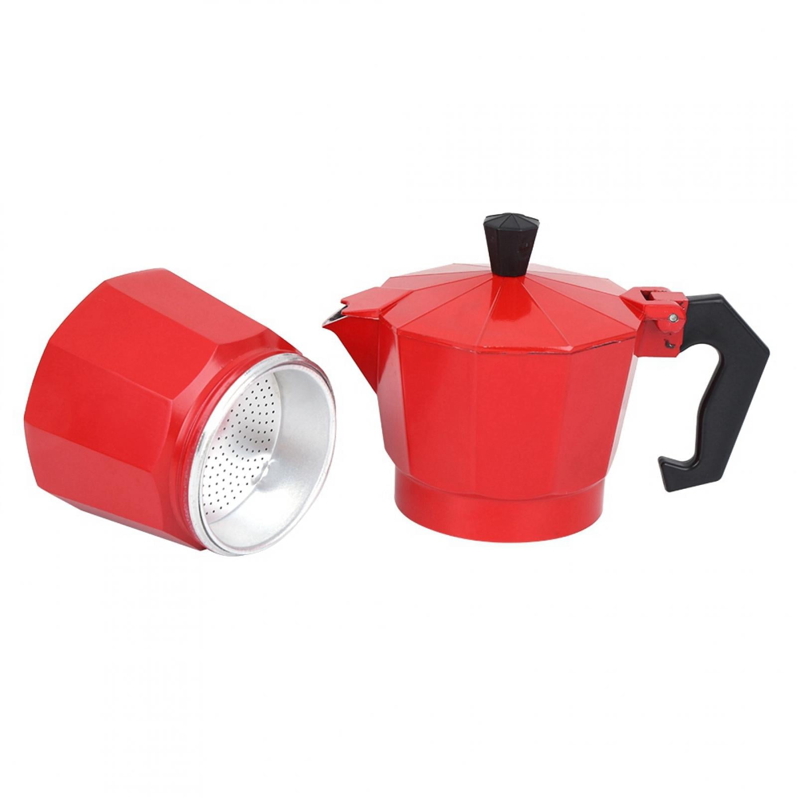 Dekaim Moka Pot, 300ML 6?Cup Capacity Aluminum Coffee Machine Moka