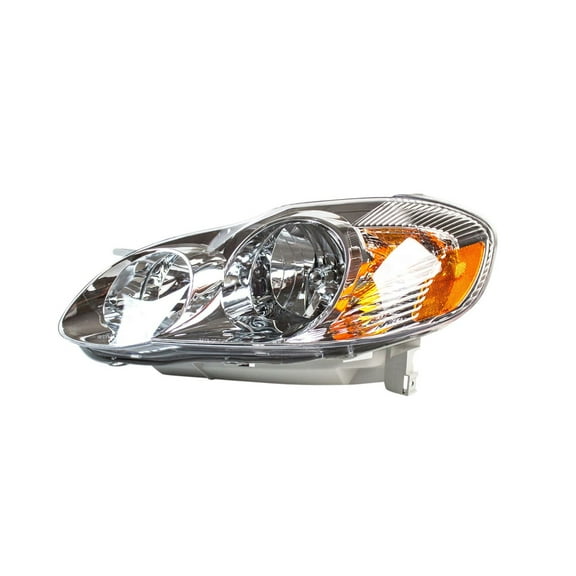 TYC 20-6236-00-9 Left Headlight Assembly for 2003-2004 Toyota Corolla TO2502139