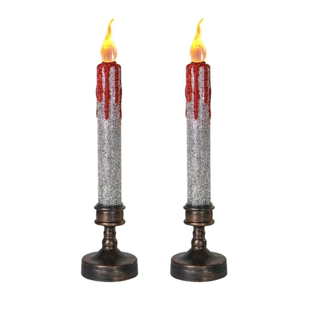 Candelabra de Halloween Llevó la Vela Wansheng Candelabro Decorativo Vela Electrónica