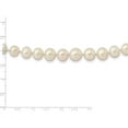 thumbnail image 2 of 14K Yellow Gold 7-11mm White Freshwater Cultured Pearl Graduated Necklace Made In Canada xf533-18, 2 of 5
