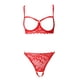 thumbnail image 5 of Gibobby Lencería sexy Liga de encaje Nueva ropa de dormir de Anillo Ropa interior Pijamas Lencería de Íntimos sexy(Rojo XL), 5 of 5