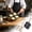 Black, variant on Deepened Maifanite Four Hole Non Stick Frying Pan, Household Multi-purpose Breakfast Skillet for Egg Burger Steak Daily Home Kitchen Cooking Use, White