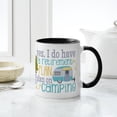 thumbnail image 6 of CafePress - Yes I Have A Retirement Plan Camping &Amp; Heart M - 11 oz Ceramic Mug - Novelty Coffee Tea Cup, 6 of 6
