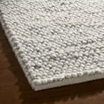 thumbnail image 3 of TOWN & COUNTRY TERRA Olea Bubble Texture Handcrafted 100% Wool Area Rug, Beige, 8'x10', 3 of 9